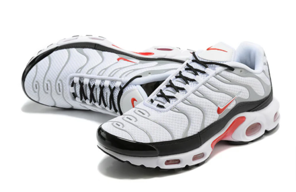 Air Max Plus TN Photon Dust Varsity Red Particle Grey Shoe 1