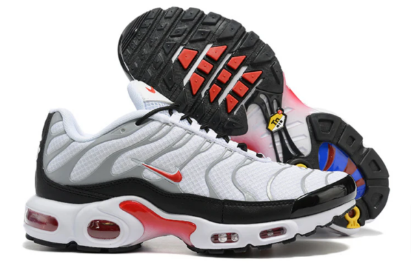 Air Max Plus TN Photon Dust Varsity Red Particle Grey Shoe 2