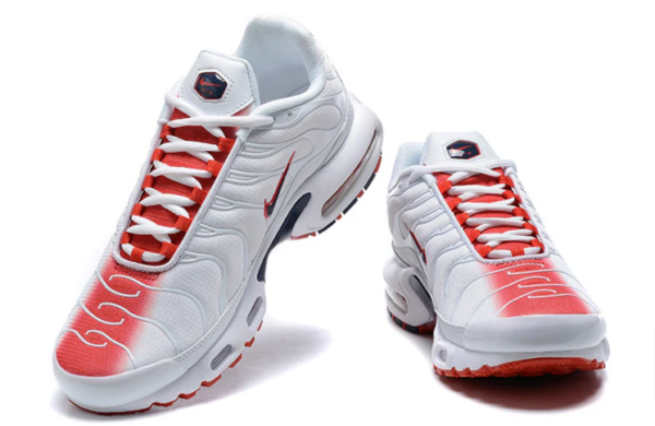 Air Max Plus TN White Midnight Navy University Red