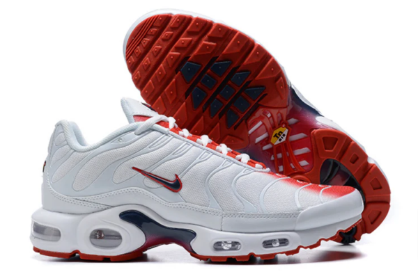 Air Max Plus TN White Midnight Navy University Red New Shoes