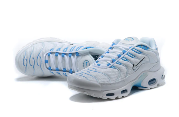 Air Plus TN white and blue Shoes