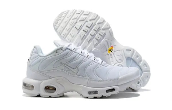 New Air Plus TN Triple White Shoes