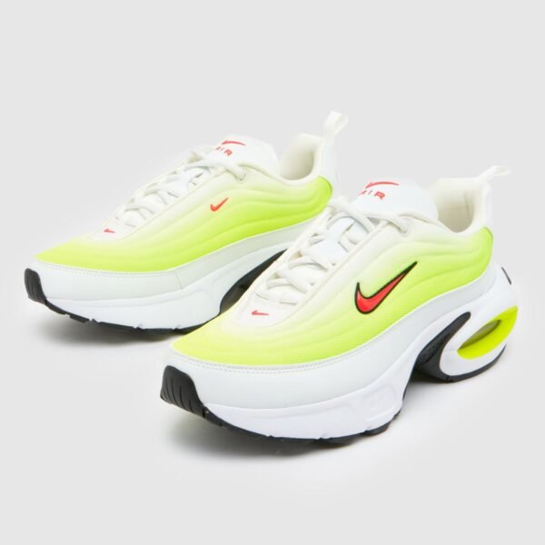 air max portal trainers in Yello White Shoes